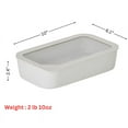 thumbnail image 2 of (Set of 2) Neoflam FIKA One Porcelain Food Container Set with Glass Lid | Microwave, Oven, Dishwasher Safe | (1500ml / 1.59qt / 6.25 cups), 2 of 6