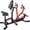 Seated Row Machine, variant on Seated Row Machine,Back Exercising Equipment Plate Loaded,Chest Supported T-bar Row Machine with Adjustable Positionsand Rotating Handles for Home Gym