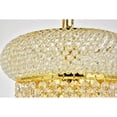 thumbnail image 6 of 1800 Primo Collection Hanging Fixture D24in H32in Lt:14 Gold Finish (Royal Cut Crystals), 6 of 7