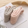 thumbnail image 2 of Fuzzy Socks Slipper Socks Microfiber Sleeping Socks Soft Home Winter Socks For Women Independent Socks Teen Socks for Girls Ages 11-14 Men Thin Wide Feet Socks Fort Note Socks Pack of Socks for Women, 2 of 2