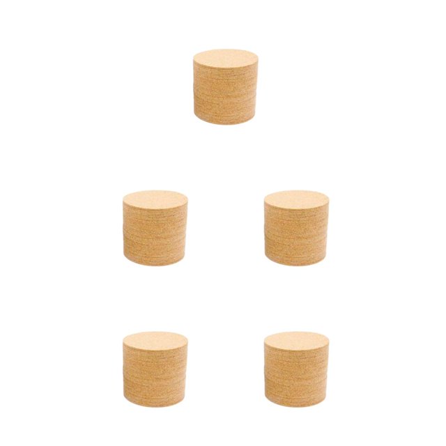 Ounissouiy Paquete de 10 posavasos de corcho autoadhesivos de para escritorio de oficina, sofá, gabinete, alfombrillas para muebles, hojas Type2 NO2