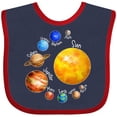 thumbnail image 3 of Inktastic Sun and Planets- Yes, and Pluto Boys or Girls Baby Bib, 3 of 4