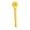 Yellow, variant on Retractable Correction Tape Pen - Smooth Gel-Like PET Tape, Portable 13.2cm Eraser for Writing, Replaceable Refill, Comfort Grip, No-Break Design for Sch00l Office Supplies