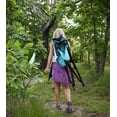 thumbnail image 6 of Kijaro Maldives Blue Dual Lock Adult Portable Camping Chair, 6 of 8