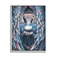 thumbnail image 4 of Stupell Industries Surreal Angel Holding Cloud Fairy Tales & Fantasy Painting Gray Framed Art Print Wall Art, 4 of 5