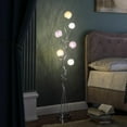 thumbnail image 4 of Ore International 58.5" In 6 Aluminum Led Zeus Metal Floor Lamp, 4 of 6