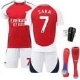 thumbnail image 1 of Garçons Filles SAKA 7# Riz 41# G.JESUS 9# QDEGAARD 8# Maillot de Football pour Enfants, 1 of 2