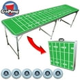 thumbnail image 3 of GoPong Table de Jeu Pliante de 8 Pieds avec 6 Balles, Football, 3 of 6