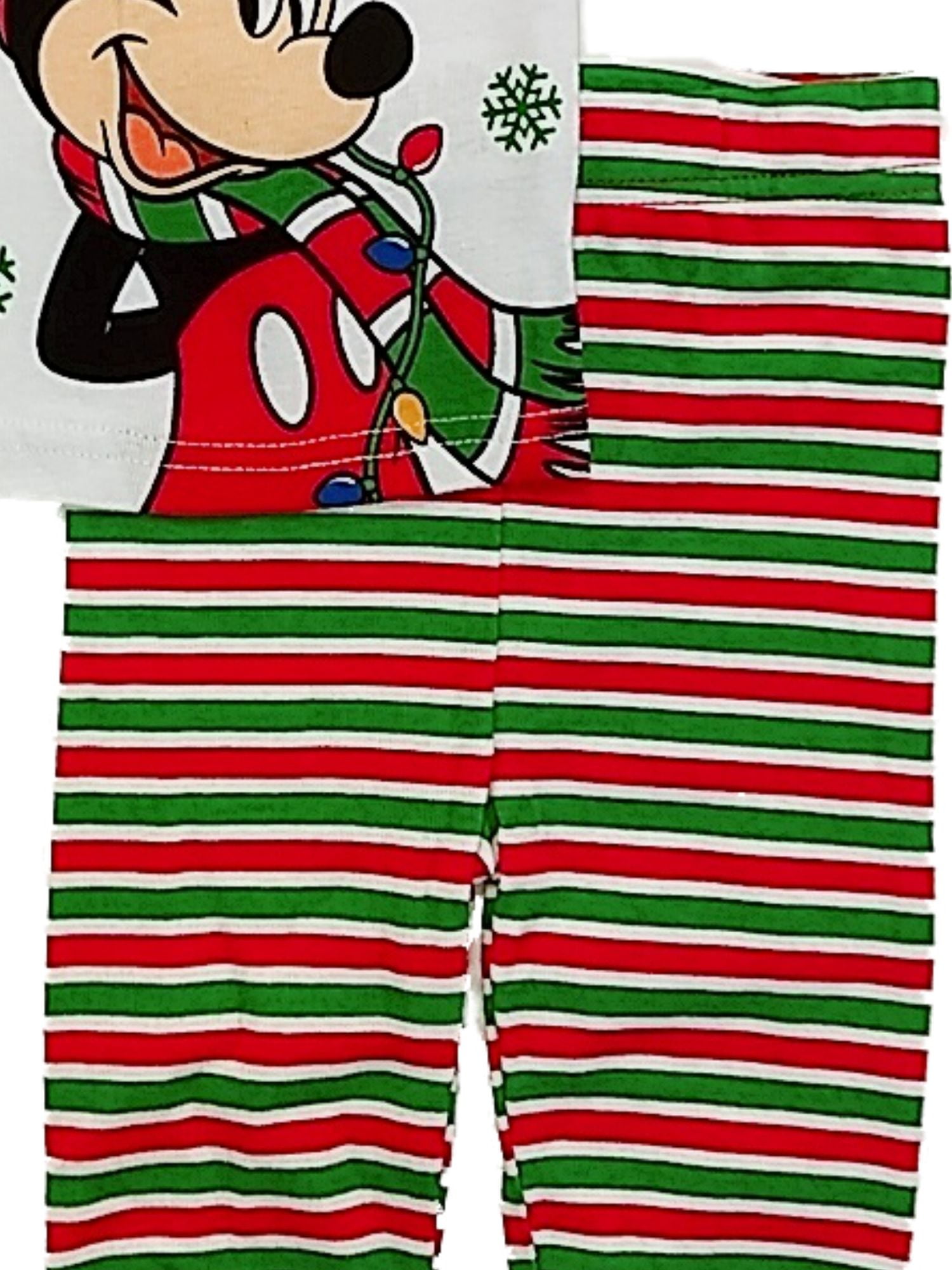 Mickey Mouse Baby Boy Long Sleeve 2 Piece Pajama Set
