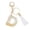 D, variant on Custom Letter Keychain Translucent Resin Pendant Name Keyrings Durable Stylish Accessories for Keys