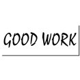 thumbnail image 5 of Large Self-Inking Good Work Stamp, Trodat Printy 4913, Press and Print Stamping, Impression Size 7/8" x 2-1/4", Up to 10,000 Impressions - Blue Ink, 5 of 10