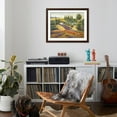thumbnail image 4 of Art.com Vineyard Tapestry II Art Print by Nanette Oleson, Brown Frame Wall Art, 40" x 32", 4 of 5