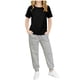 thumbnail image 1 of Conjunto de Pantalones de Dos Piezas con Pierna Flare Y Cintura Alta para Niñas, Vestido de Verano de Manga Corta en Ropa de Niños de Color Sólido, 1 of 6