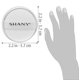 thumbnail image 4 of Esponja para mezclar maquillaje SHANY Stay Jelly Silicone Clear x2, 4 of 5