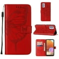 thumbnail image 5 of Case for Samsung Galaxy A32 5G Flip Cover Premium Leather Embossing Butterfly Magnetic, 5 of 5