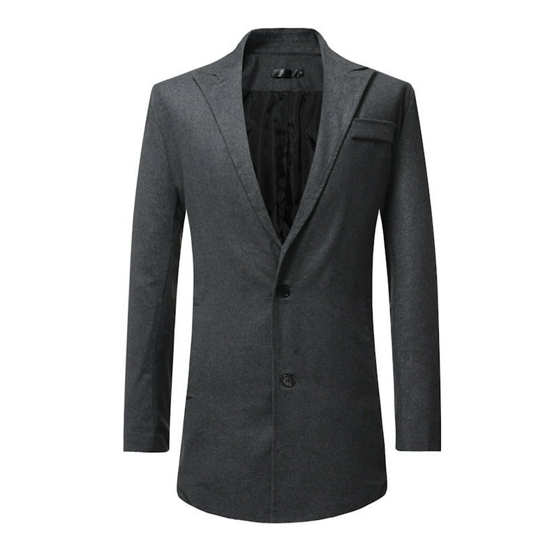 SMihono Men's Trendy Blazer Corduroy Jacket Suit Prom Wedding Long Sleeve  Tuxedo Loose Solid Sports Business Pocket Work Office Lapel Collar Formal