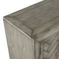 thumbnail image 6 of 2 Door Accent Cabinet, 40'' Modern Storage Cabinets with Unique Design Doors with 1 Adjustable Shelves, Sideboard Buffet Cabinet for Living Room, Kitchen, Dining Room, Hallway, Antique Gray, 6 of 9