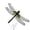 75#black, variant on Outdoor Mosquito Repellent Hanging Ornament Colorful Garden Bug Deterrent Decor, Decorative Insect Repellent Accent For Patio Balcony Camping Yard Outdoor Space Hanging Decoration