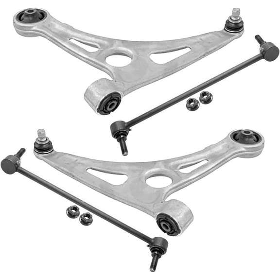 Detroit Axle - Front Control Arms Kit for Hyundai 2016-2019 Sonata 2 Lower Control Arms with Ball Joint Assembly 2 Stabilizer Sway Bar End Links 2017 2018 Replacement