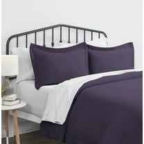 Becky Cameron 3 Piece Premium Ultra Soft Solid Duvet Cover Set