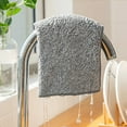 thumbnail image 5 of Strong Microfiber Dishcloth for Kitchen, Thickened Absorbent Non-Stick Oil Rag, Reusable Cleaning Cloth for Home Dish Wiping And Drying Tanuke Gray, 5 of 9