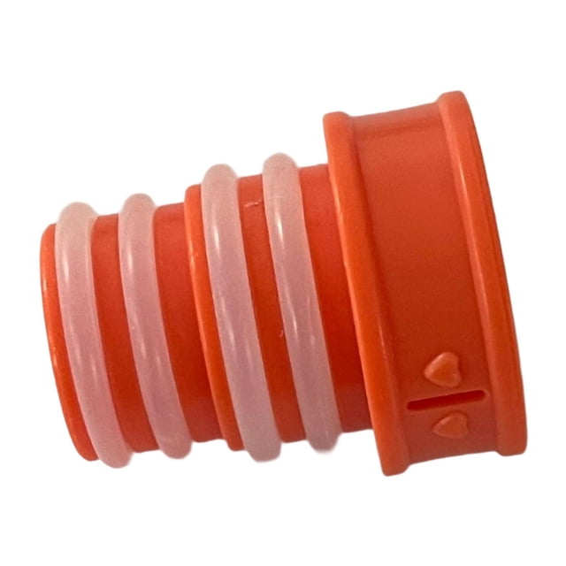 Tapa de bidet para la botella de agua se ajusta a la botella de agua para el viaje de uso personal del salón Naranja