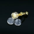 thumbnail image 5 of Magik 50-100 Pack Clear Comfort Cushion Pads for Clip on Earrings Non Pierced Ears, 5 of 5