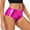 Y-Hot Pink2380, variant on FEIFLY Women High Waisted Metallic Booty Shorts Rave Bottoms For Dancing Hot Pants Clubwear Solid Color Leisure Female Bottoms