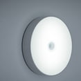 thumbnail image 3 of Modern Simple Round LED Intelligent Human Induction Charging Handheld Portable Magnetic Night Light Dormitory Clothes Lamp, 3 of 5