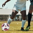 thumbnail image 2 of Icon Sports U.S. Soccer Federation Official Licensed Soccer Ball | USSF167BL White Size 5, 2 of 8