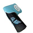 thumbnail image 4 of Golf Putter Head Cover Plush Lining with Closure Protector Golf Club Head Cover StyleA Black, 4 of 10