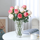 thumbnail image 3 of Xiao Hua rosas artificiales, flores falsas, flores artificiales para decoración de bodas, 3 of 5
