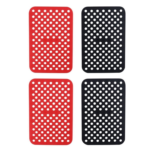 Revestimientos de Freidora de Aire de Silicona Reutilizables para Freidora de Aire Dual Ninja Foodi DZ201 Accesorios de Freidora de Aire Antiadherente Papel Pergamino