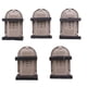 thumbnail image 2 of 5 piezas/juego Interruptor antirrobo para puerta corrediza Bloqueo de ventana corrediza Correas bloqueadoras Ventana Puerta de seguridad para niños, 2 of 5