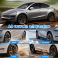thumbnail image 4 of Juegos de Guardabarros SIGLIN para Tesla Model Y Juniper 2025-2026, Set de 4 piezas, 4 of 7