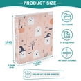 thumbnail image 3 of FORMRS 3 Ring Binder 1.5 inch with Pockets Set of 2 Clip Board 200 Sheets Capacity, Cute Cartoon Halloween, 3 of 8
