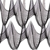 76cmx183cm Halloween Creepy Cloth - Halloween Decorations Clearance - Black Creepy Spooky Halloween Decorations Outdoor Indoor