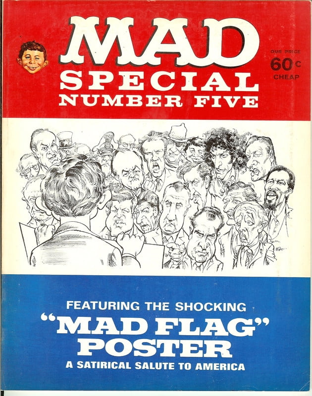MAD Magazine Vintage Collectible HIGH GRADE Special Number 5
