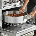 thumbnail image 2 of Truecraftware – 30 qt. Aluminum Brazier Pot with Cover/Lid Heavy Weight Braiser Pan Mirror Finished NSF, 2 of 5