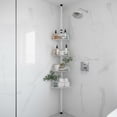 thumbnail image 2 of SONGMICS Estante De Esquina Estantería de Baño sin Perforar 4 Niveles Ajustable 80-323cm, 2 of 7