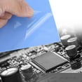 thumbnail image 3 of Almohadilla térmica para cpu de 100 x 100 x 1 mm, 2 unidadas de refrigeración de disipador térmico de silicona para cpu lider, 3 of 7