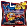 Disney Pixar Cars 2 Action Agents Lightning McQueen with Fuel Launcher Toy Car Set