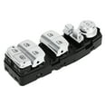 thumbnail image 1 of Interruptor de ventana eléctrica Unique Bargains No. 61319382503 para el lado del conductor delantero izquierdo para BMW 740i 750i M760i xDrive tono plateado, 1 of 7