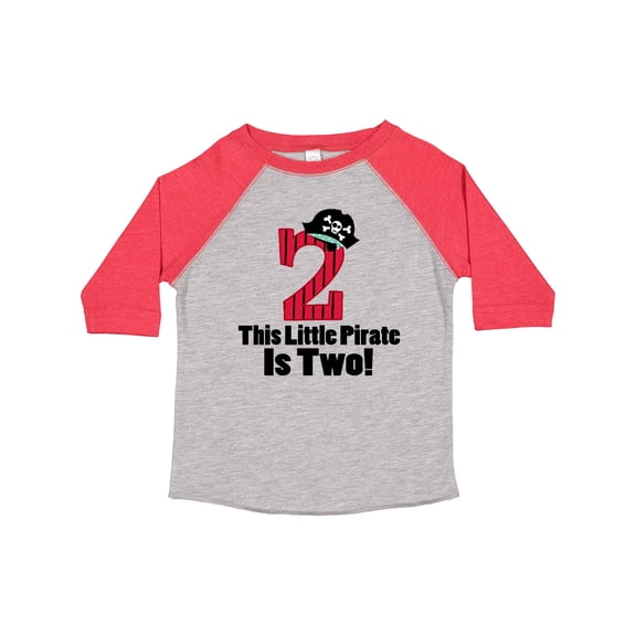 Inktastic Pirate 2nd Birthday Boys Toddler T-Shirt