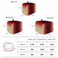 thumbnail image 6 of Red Black Khaki Ombre Toaster Cover 4 Slice, Modern Abstract Art Gradient Dustproof Bakeware Oven Protector with Top Hook, Waterproof Small Kitchen Appliance Toasters Dust Cover, 12"x11"x8", 6 of 9