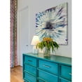 thumbnail image 4 of "White Burst Bloom" Painting Print on Wrapped Canvas, 4 of 7
