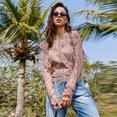 thumbnail image 1 of Lace Blouse Women crop Top, 1 of 11