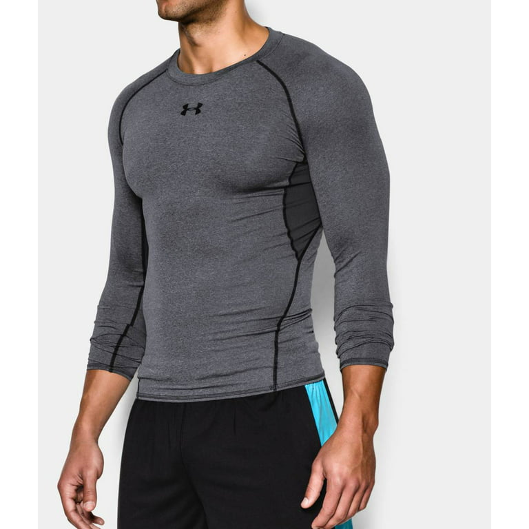 Men's HeatGear® Compression Long Sleeve T-Shirt Tops by Under Armour