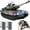 Green, variant on Supdex 1:18 T90 RC Tank – 330° Rotating Turret, Smoke, Light & Sound Effects, Rechargeable, Climbing 40° Ramp, Great Gift for Kids Ages 6+