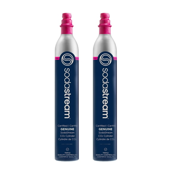 Sodastream Quick Connect Co2 Exchange Carbonator, Set of 2, plus $15 Walmart Gift Card with Exchange